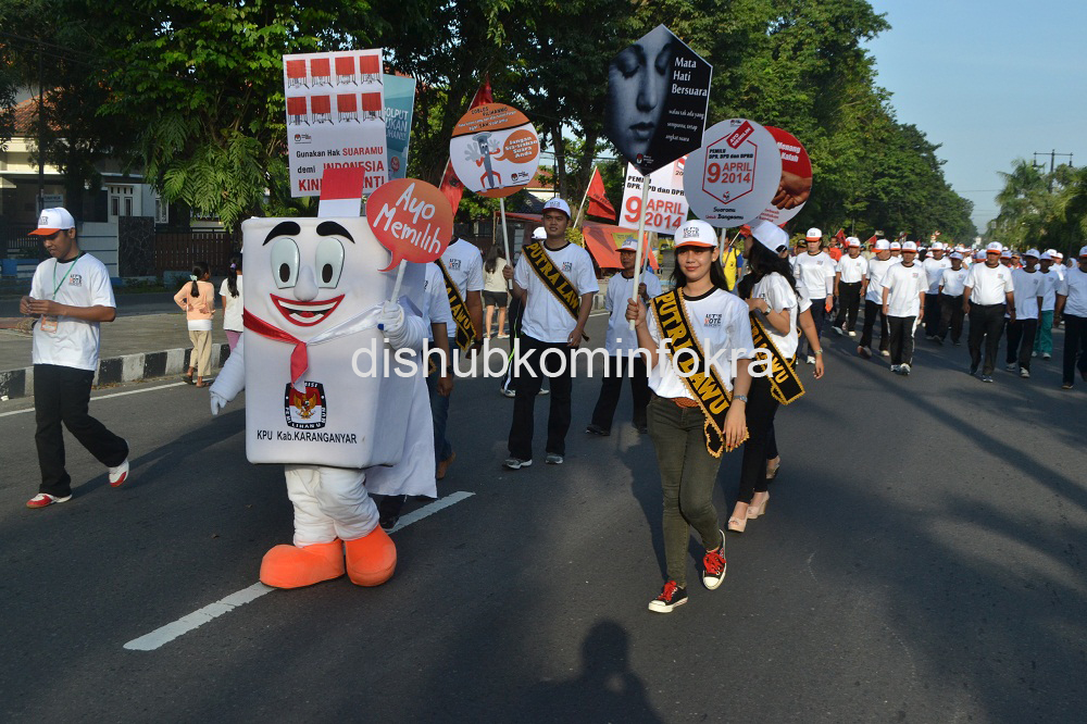 Bupati Karanganyar Ajak Jangan Golput