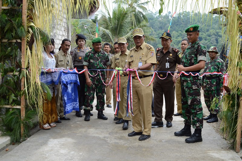 TMMD Tahap 1 Di Desa Beruk Jatiyoso Resmi Ditutup