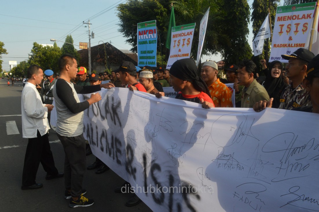Ormas Gabungan Tolak Paham Radikal ISIS