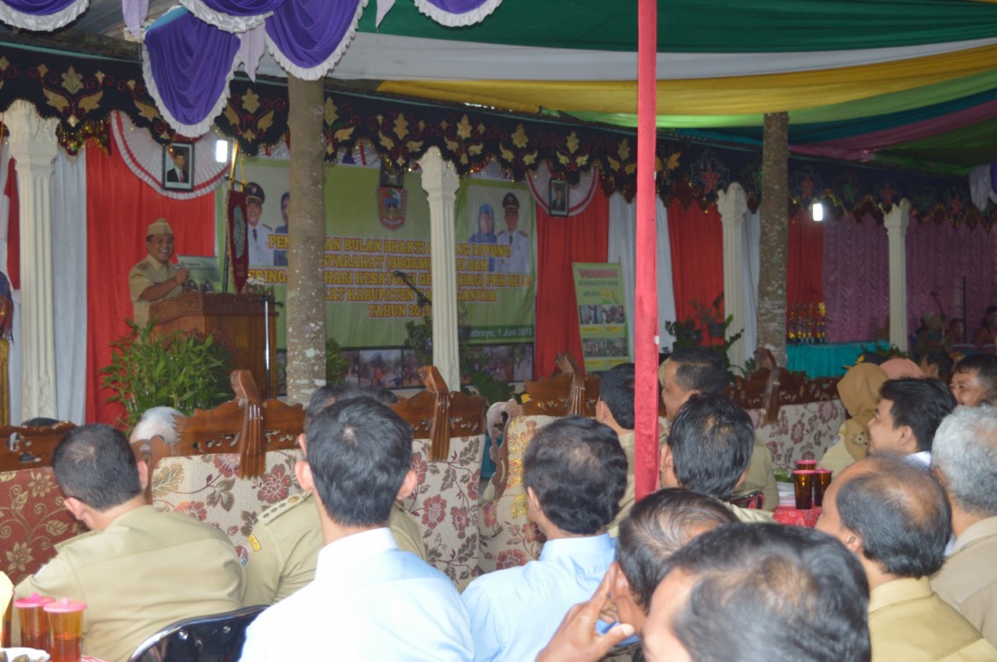 Bupati Karanganyar Tutup BBRGM Ke 12 dan HKG PKK Ke 43