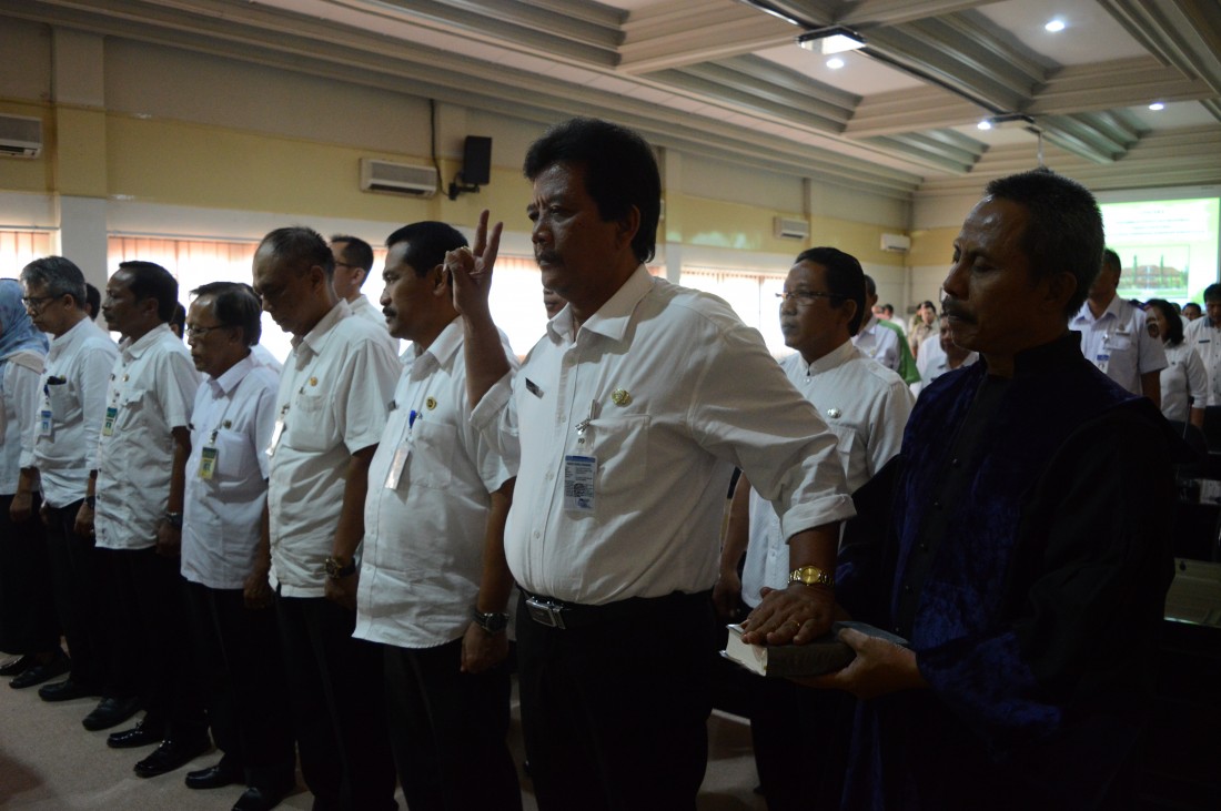 Bupati Karanganyar Rombak Pejabat di Pemkab Karanganyar