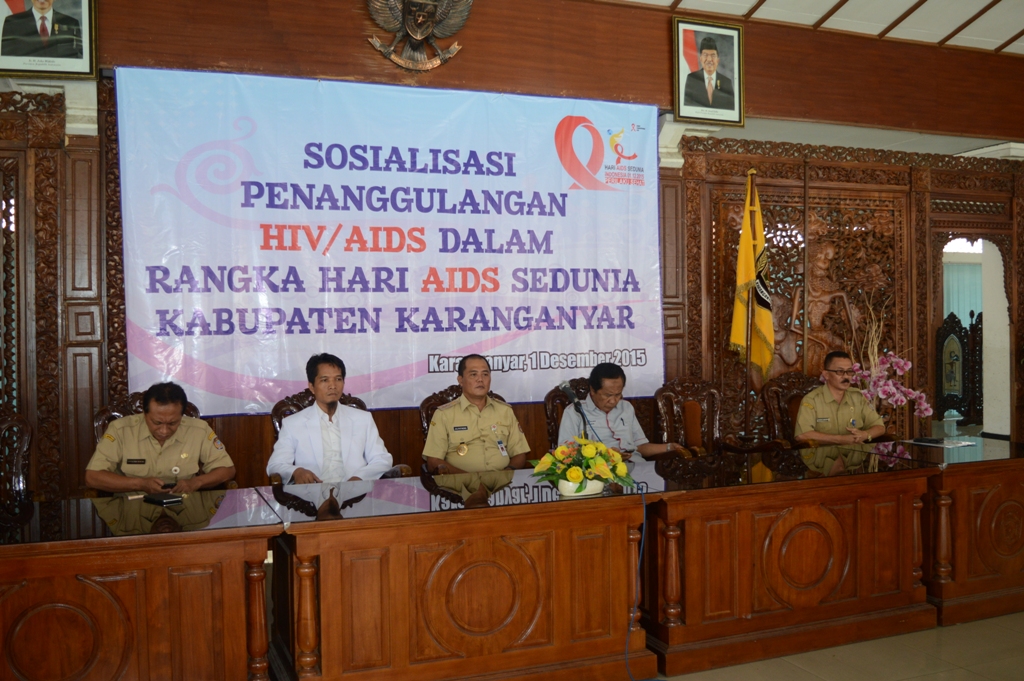 Sosialisasi Penanggulangan HIV/AIDS Kabupaten Karanganyar 2015