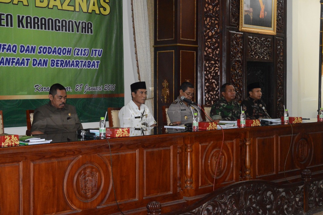 Rapat Kerja Daerah BAZNAS Karanganyar