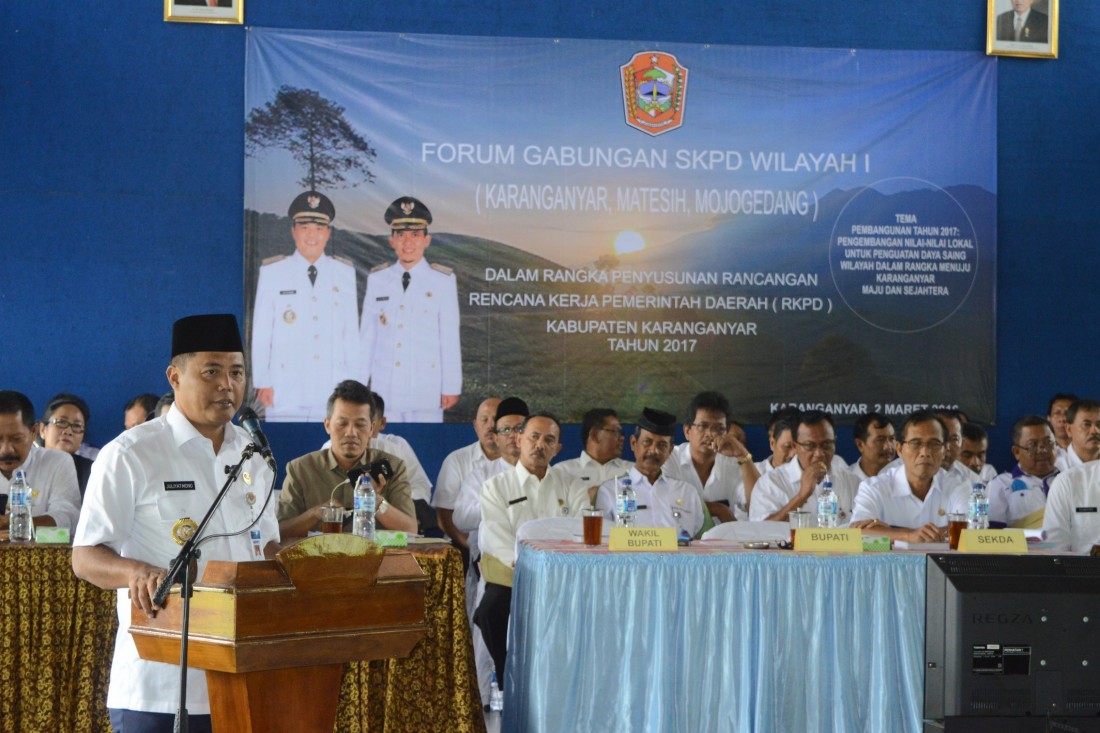 MUSRENBANG KABUPATEN KARANGANYAR 2017