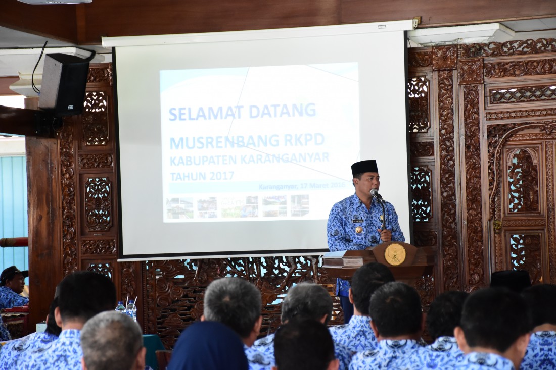 MUSRENBANG KABUPATEN KARANGANYAR 2017
