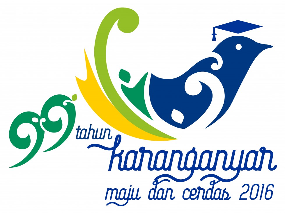 Logo Hari Jadi Pemerintah Kabupaten Karanganyar Ke 99