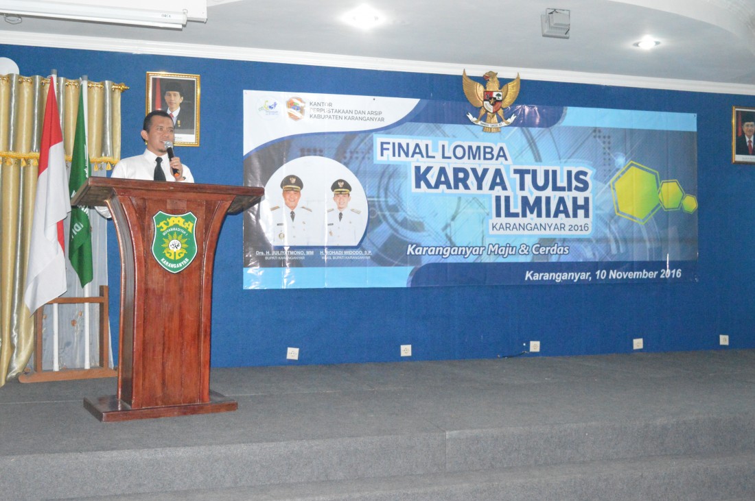 Rohadi Widodo : Karya Ilmiah sebagai Bentuk Penguatan SDM