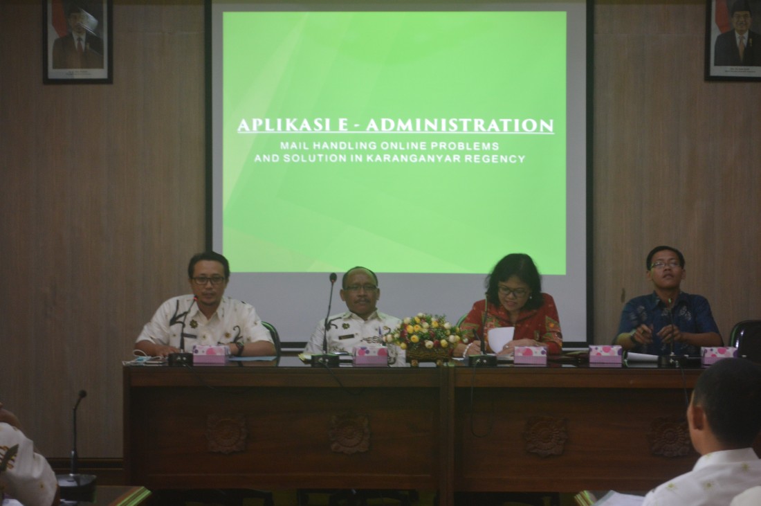 Wujudkan Birokrasi Efektif dan Efisien, Pemkab Terapkan Aplikasi E-Administration