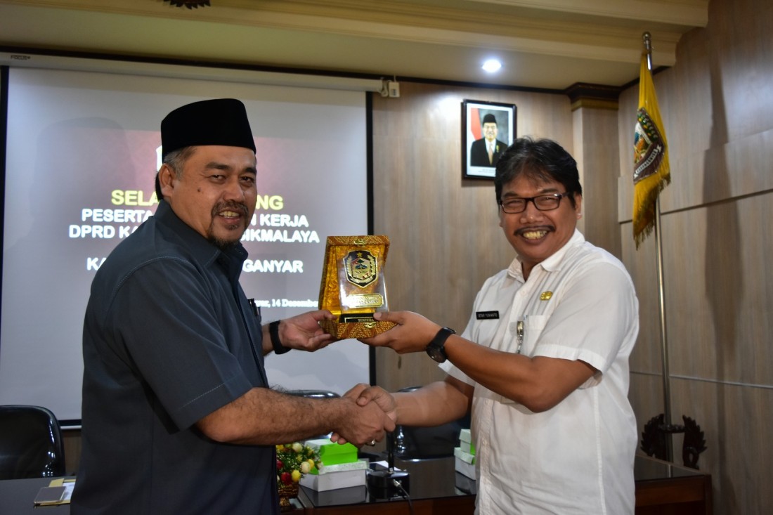 DPRD Komisi 1 Kabupaten Tasikmalaya Kunjungi Kabupaten Karanganyar