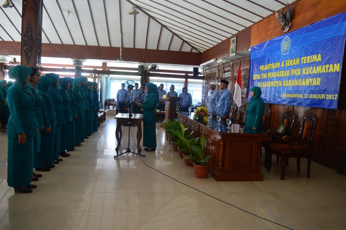12 Ketua TP.PKK Tingkat Kecamatan Dilantik
