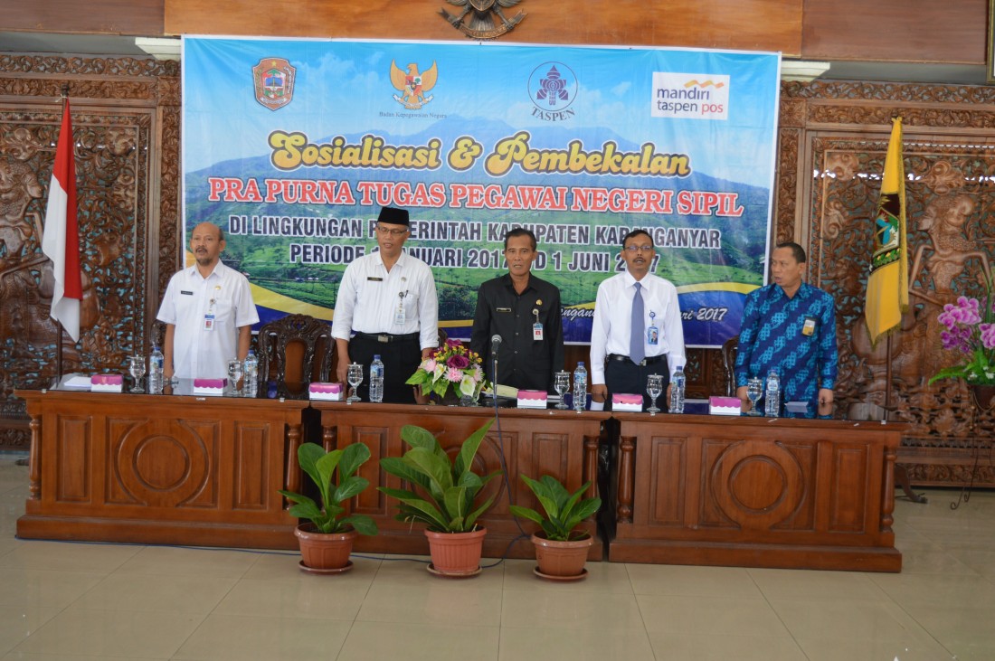 Sosialisasi dan Pembekalan Pra Purna Tugas PNS