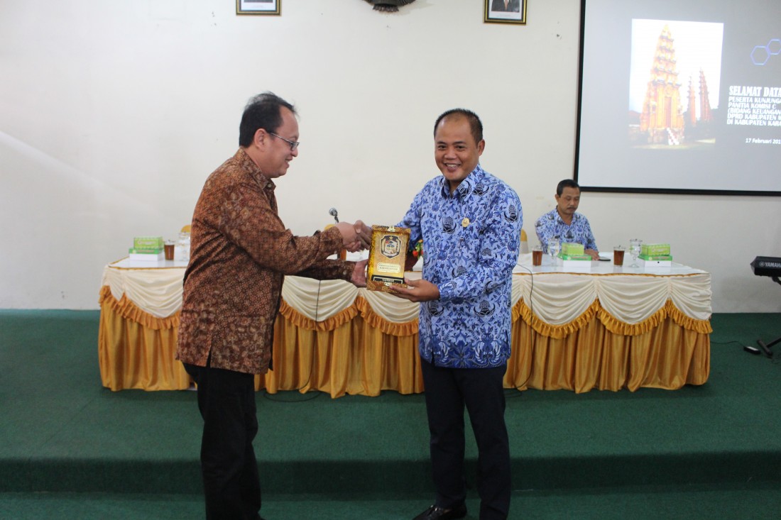 Bupati Karanganyar Menerima Kunjungan Kerja Anggota Komisi C DPRD Malang