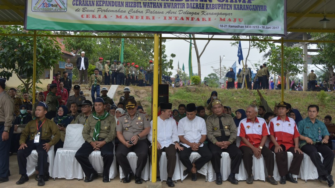 Pembukaan Kemah 360 Day Ramadhan Gerakan Pandu Hizbul Wathan