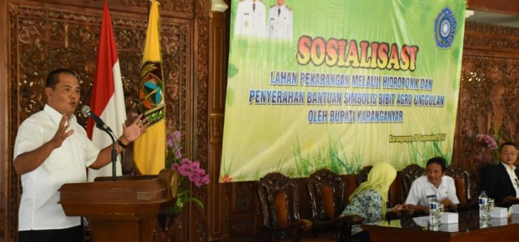 Bupati Ajak Warga Manfaatkan Lahan Pekarangan