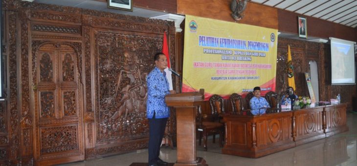 Bupati : Guru PAUD/TK Berperan Pembentuk Karakter Anak