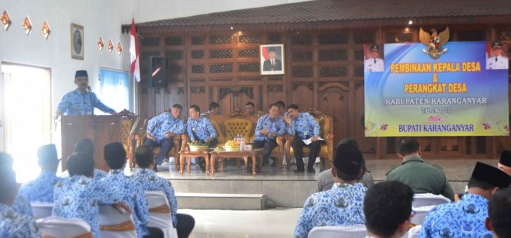 396 PERANGKAT DESA IKUTI PEMBINAAN