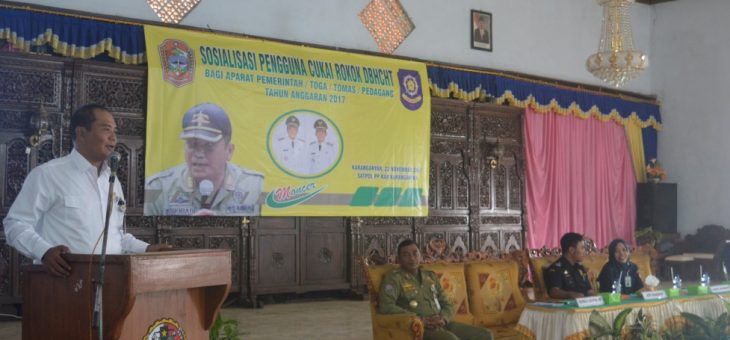 Cegah Peredaran Rokok Ilegal, Pemkab Gencarkan Sosialisasi