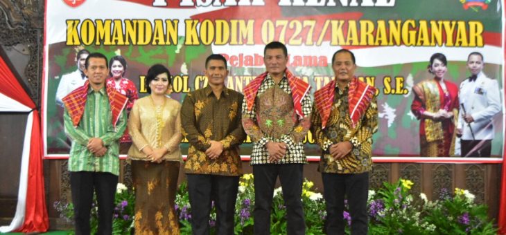 Kodim 0727 Karanganyar Miliki Dandim Baru