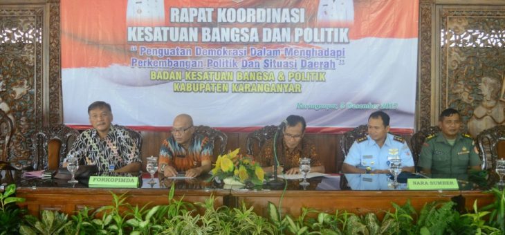 Jaga Kondusifitas Jelang Pilkada, Kesbangpol Kumpulkan Toga dan Tomas
