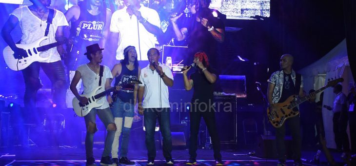 Slank Sukses Konser di Karanganyar