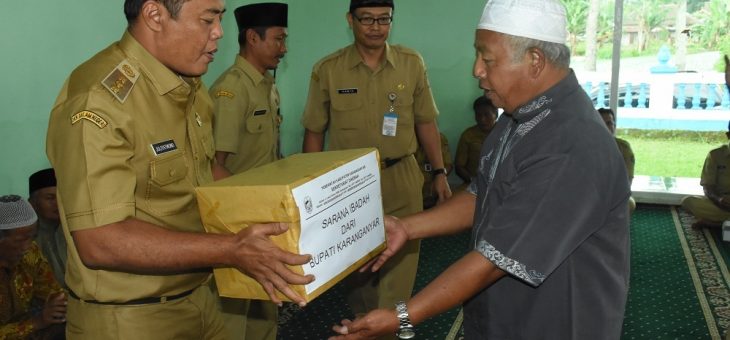 Bupati Safari Shalat Wajib Berjamaah