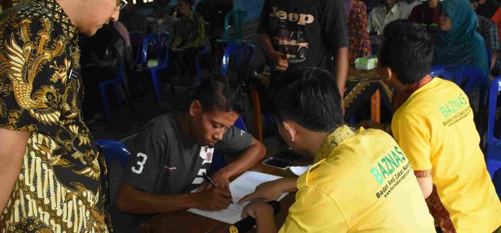 43 KK Terima Bantuan dari Baznas
