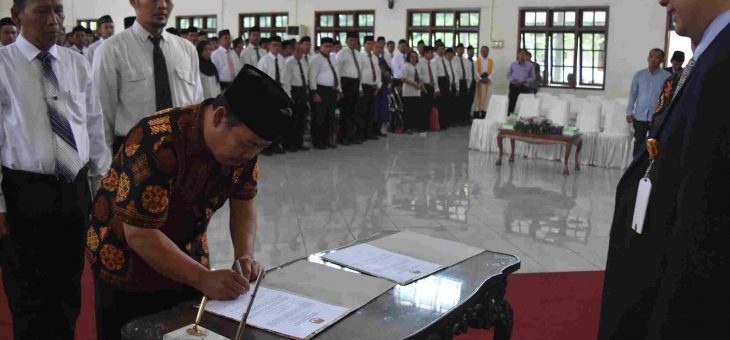 Pengambilan Sumpah Janji & Pelantikan PPK & Pps Pemilu 2018