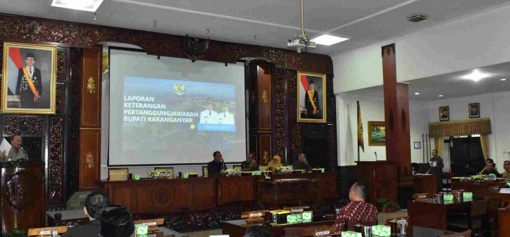 Rapat Paripurna DPRD Karanganyar