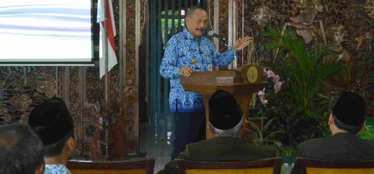 Kegiatan Silaturahmi Dai Kamtibmas di Pendopo Rumah Dinas Bupati