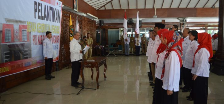 Pelantikan 15 Pengurus PMI Kabupaten Karanganyar Masa Bakti 2018 – 2023