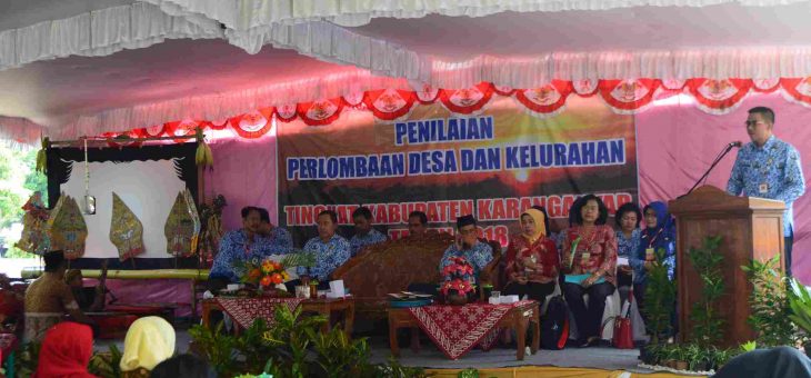 Kunjungan Tim Verifikasi Lomba Desa ke Kelurahan Lalung