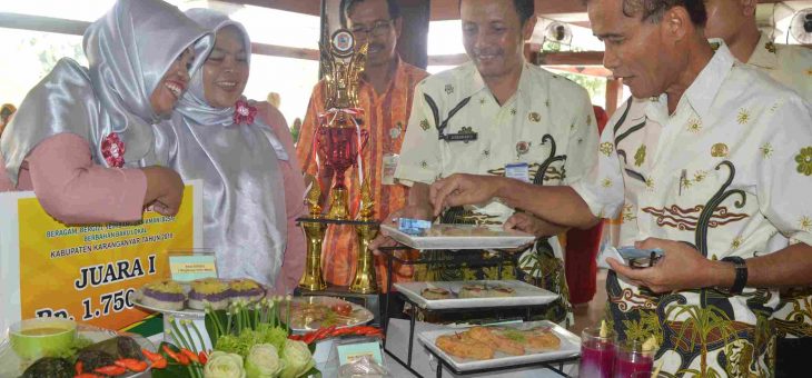 TP. PKK Kecamatan Jumantono Raih Juara Lomba Cipta Menu B2SA