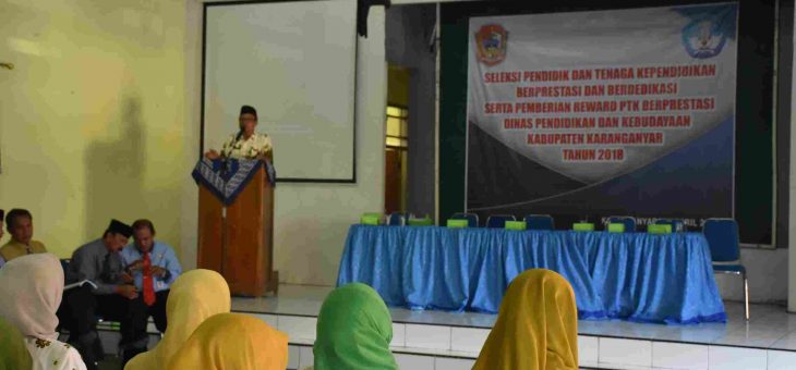 Ratusan Pendidik Diseleksi Jadi Guru Prestasi