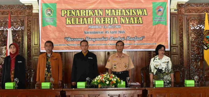 Penarikan Mahasiswa KKN dari Univet Bantara Sukoharjo