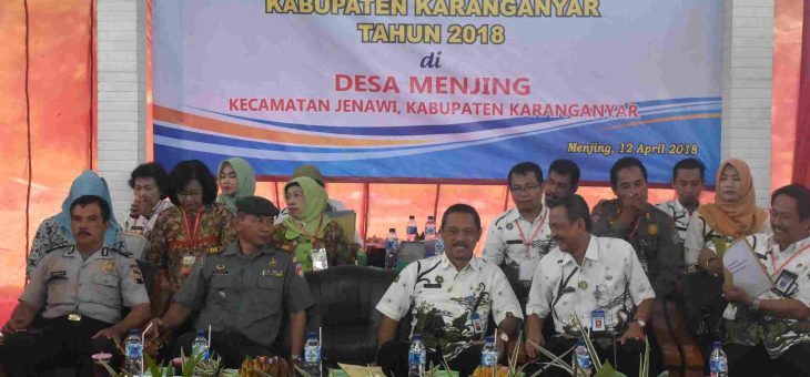 Menjing Maju Lomba Desa Tingkat Kabupaten