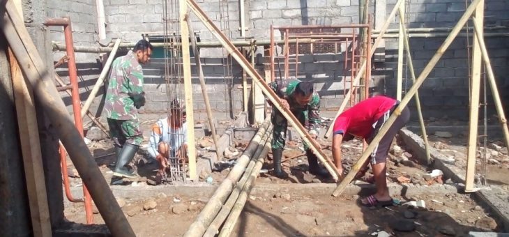 Pembangunan Rumah Bapak Tumijo di Desa Karang, Karangpandan