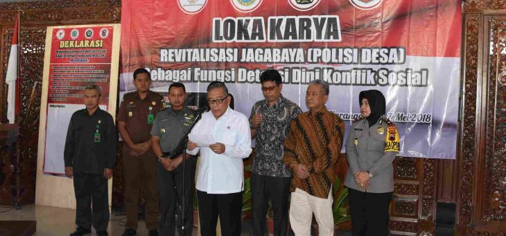 Hidupkan Lagi Jaga Baya (Polisi Desa)