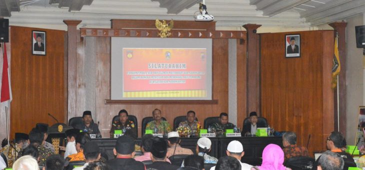 Silaturahmi Mencegah dan Menangkal Aksi Terorisme di Kabupaten Karanganyar