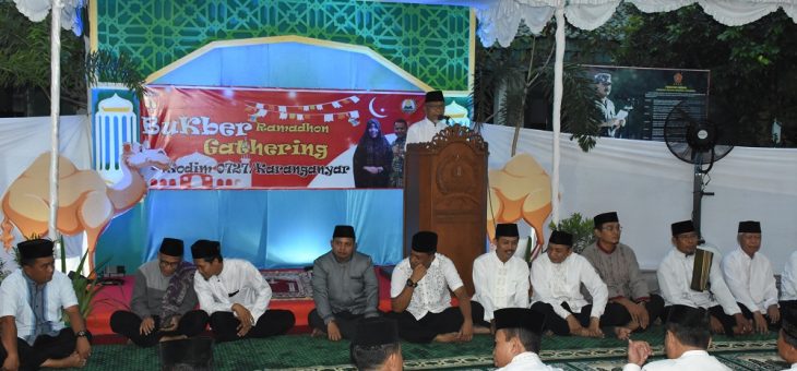 Pererat Silaturahmi, Kodim 0727/Karanganyar Adakan Bukber