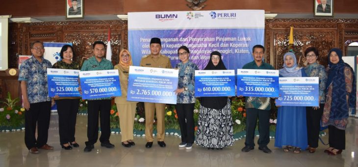 PERURI SALURKAN DANA PROGRAM KEMITRAAN RP 2,765 MILIAR