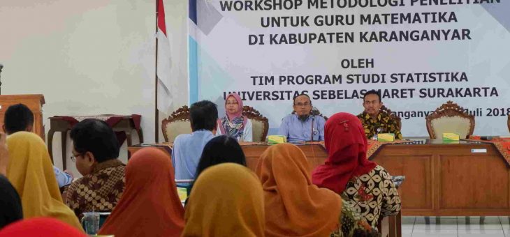 Workshop Pelatihan Guru Matematika, Bupati : Jadikan Matematika sebagai Mapel Menarik