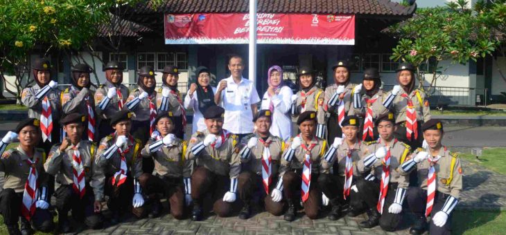 Pelepasan Kontingen Saka Bhayangkara