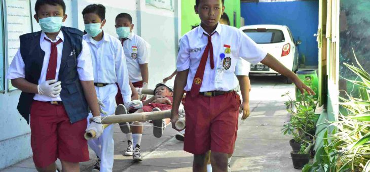 Ratusan Siswa Ikuti Simulasi Bencana