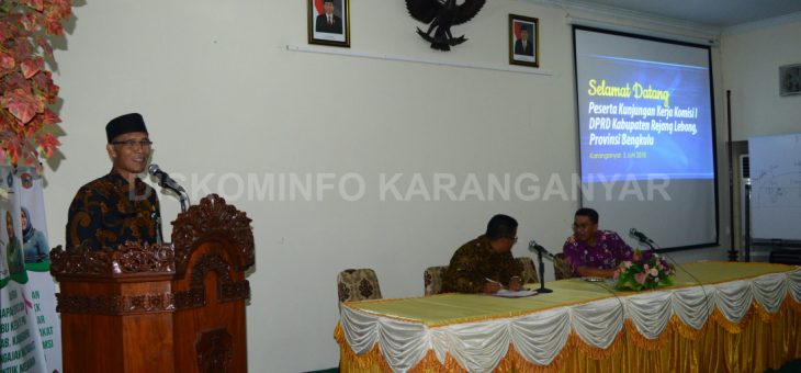 Kunjungan Kerja DPRD Rejang Lebong