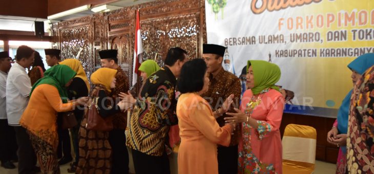 Silaturahmi Forkompinda di Pendapa Rumah Dinas Bupati