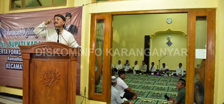 Tarawih Keliling di Desa Paseban, Kecamatan Jumapolo