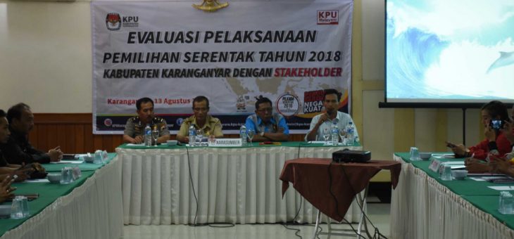 Partisipasi Warga Karanganyar di Pilkada Masuk Tiga Besar Tertinggi di Jawa Tengah