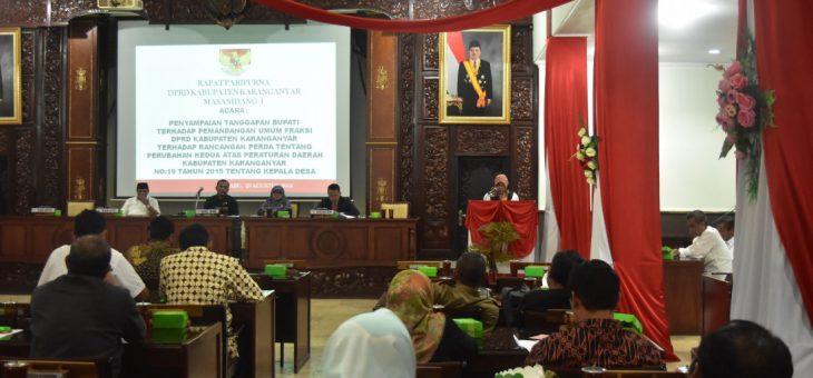 PENUNJUKAN PANSUS TIGA RANCANGAN PERATURAN DAERAH