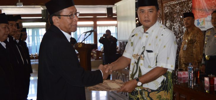 Pengukuhan FKUB Kabupaten Karanganyar Masa Bakti 2018-2023