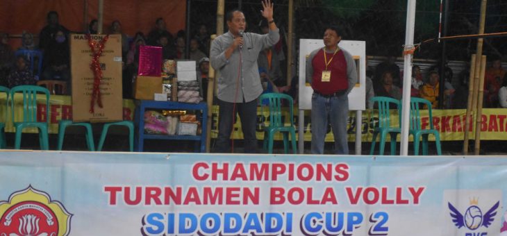 Turnamen Bola Volley Sidodadi Cup Ke 2 Dibanjiri Peserta